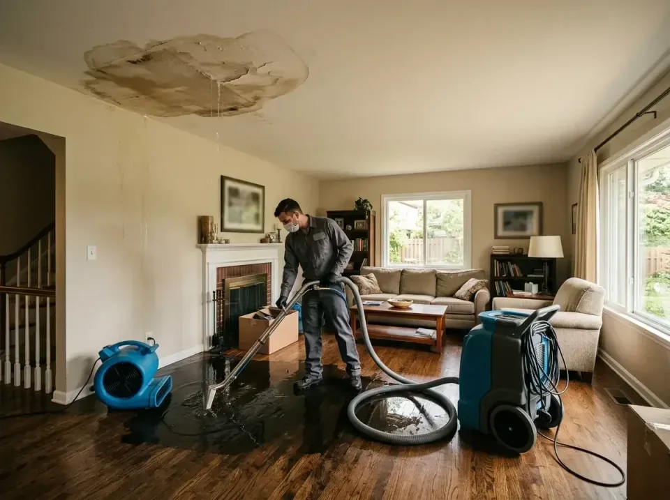attic-pipe-burst-ceiling-drip-008 — frequently asked questions, Water Damage Restoration & Carpet Care in Avon, IN